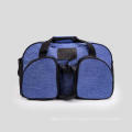 Blue canvas large capacity gym bag